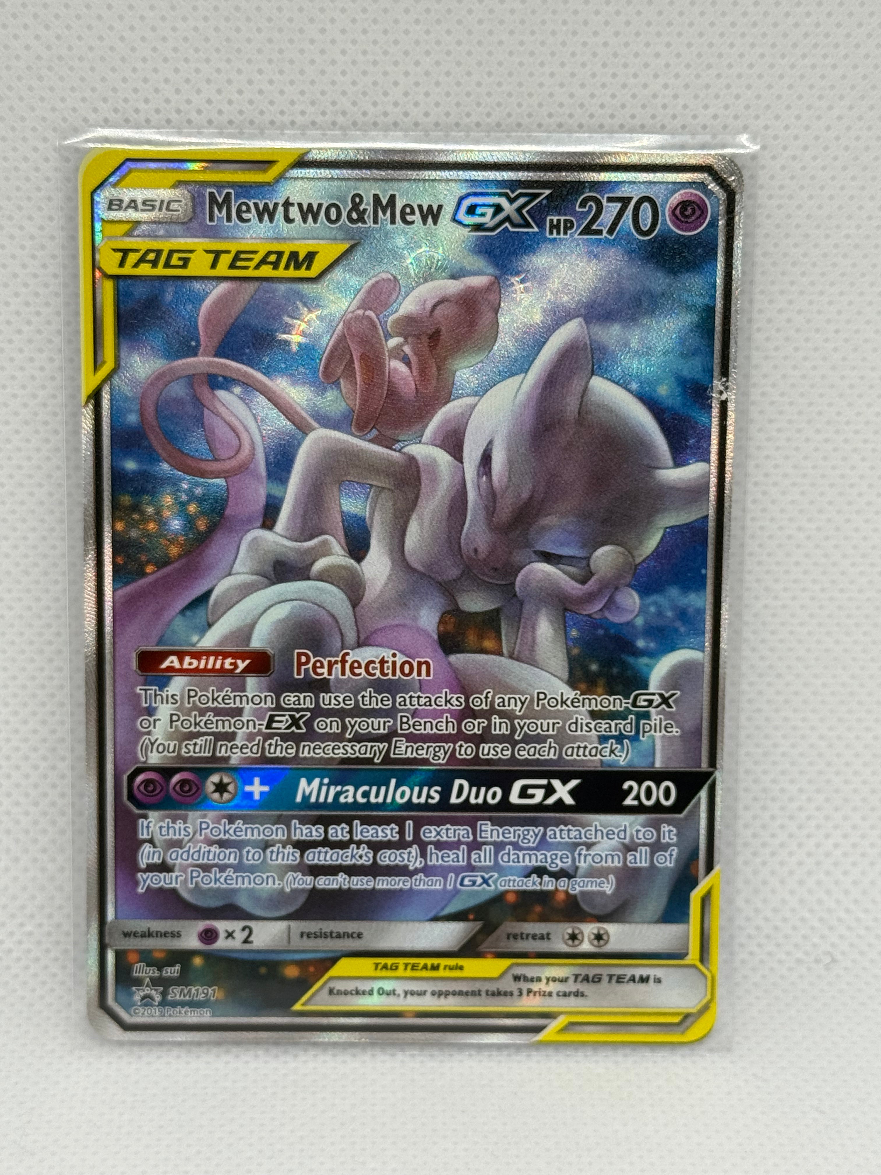 Mewtwo & mew GX